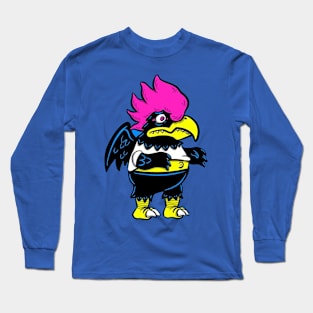 Monster Chicken Art Long Sleeve T-Shirt